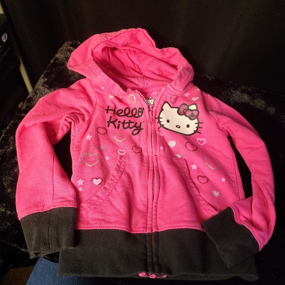 Pink Hello Kitty 3T Zip up Hoodie